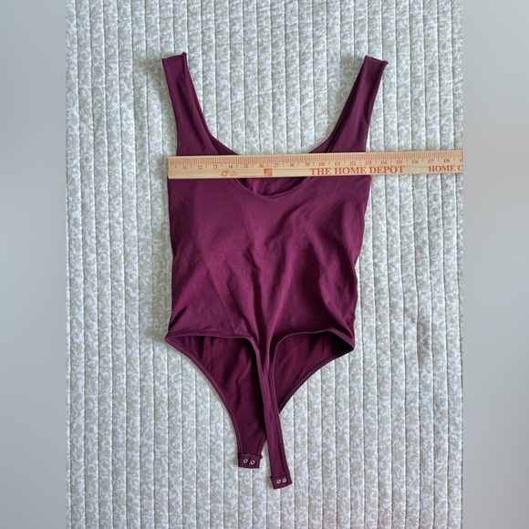 NWOT Free People Intimately Free Clean Lines Seamless Bodysuit | Fig |  M/L - Picture 9 of 15